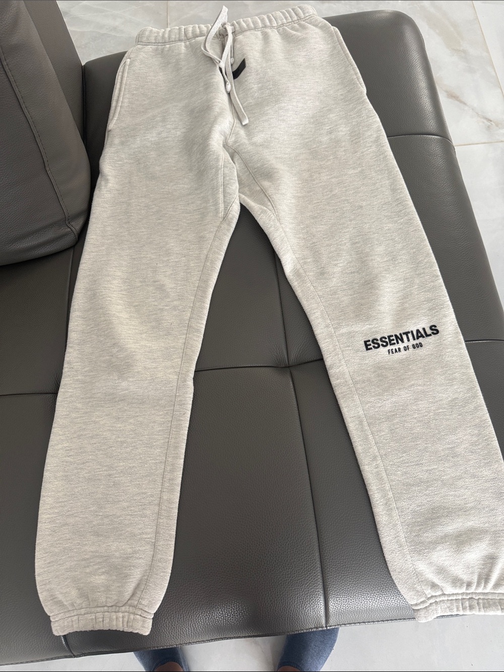 Essentials Kids Heather Light Gray Sweatpants